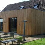 Extension en ossature bois